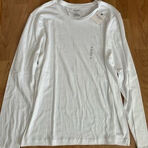 Arizona Jean Company Crisp White Long Sleeve Tee